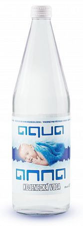 Kojenecká voda ve skle AQUA ANNA 6 x 0,75l