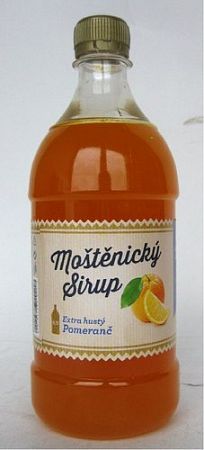 Moštěnický sirup pomeranč 0,7l