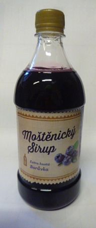 Moštěnický sirup borůvka 0,7l