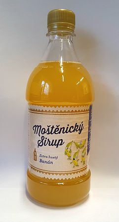 Moštěnický sirup banán 0,7l